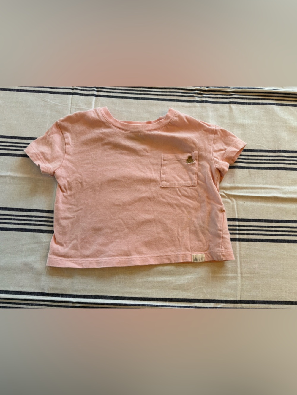 GAP Pink Short Sleeve Pocket Tee